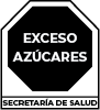 EXCESO AZÚCARES Mexico Front of Package Seal for Excess Sugars