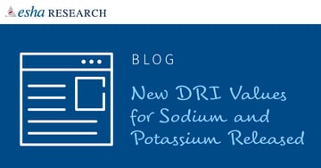 New DRI Values for Sodium and Potassium Released Featured Image