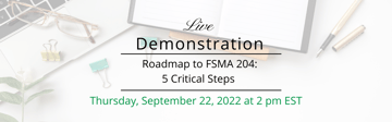 LIVE DEMO | Roadmap to FSMA 204: 5 Critical Steps Featured Image