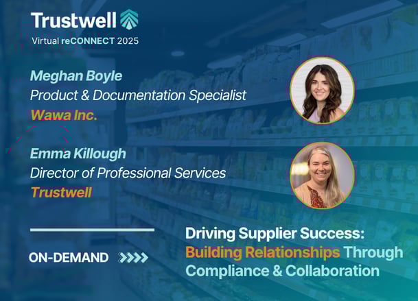 reCONNECT 2025 Session Sneak Peek - Wawa & Trustwell session on Supplier Onboarding