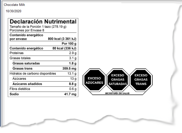 Creating Mexico Front-of-Package Warning Seals and Statements | ESHA ...