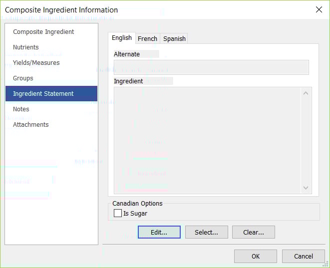 Using the Composite Ingredient™ Feature in Genesis R&D Foods ESHA Research